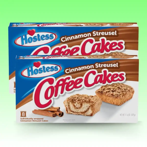 Hostess Cinnamon Streusel Coffee Cake