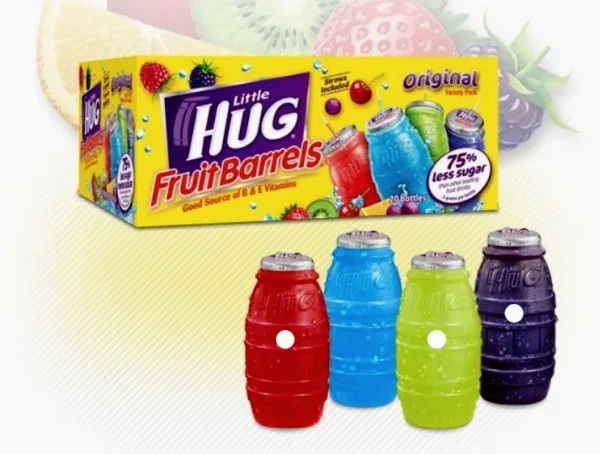 Little Hug Original Variety Pack Fruit Barrels Fruit Drinks