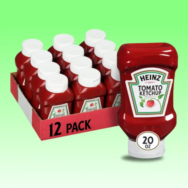 Heinz Tomato Ketchup Full Bottle 20 oz