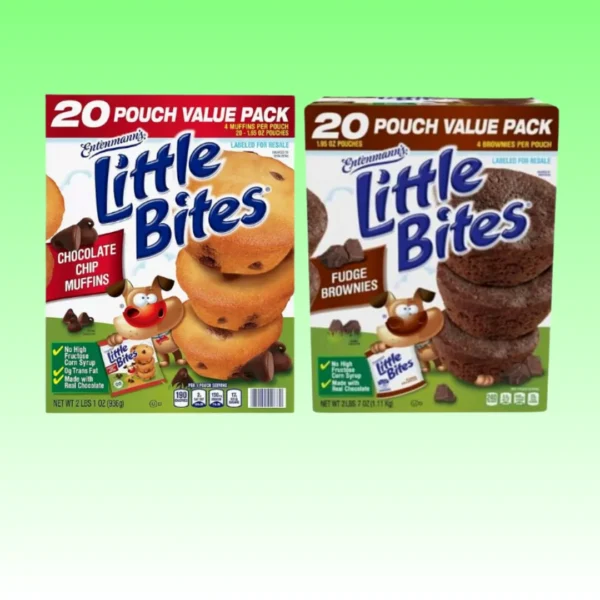 Entenmann's | Little Bites | Chocolate Chip Muffins, 67.2oz / 2 lbs - Image 2