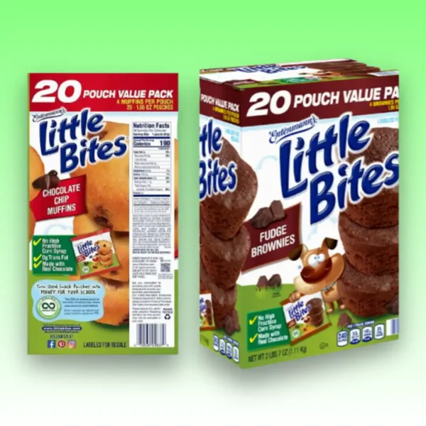 Little Bites Chocolate Chip Muffins 20 pouch