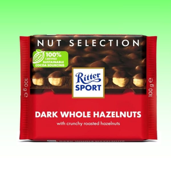 Ritter Sport Dark Whole Hazelnuts