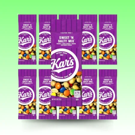 Sweet 'N Salty Peanuts - Cocoa Candies - Raisins - Sunflower Kernels