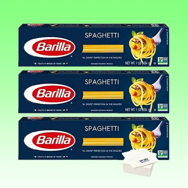 Barilla Pasta, 12-16oz Boxes, Pack of 3 Boxes (16oz, Spaghetti)