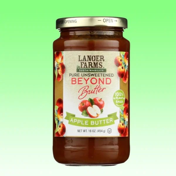 Langer Farms Beyond Butter Pure Unsweetened Apple Butter, 100%