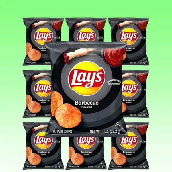 Lay's Potato Chips, Barbecue, 1oz, 10 Count