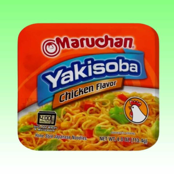 Maruchan Yakisoba Chicken Flavor Noodles, 4oz