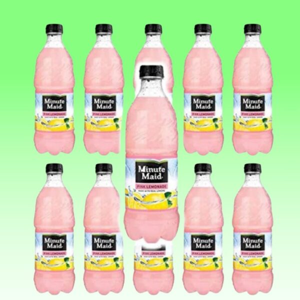 Minute Maid Pink Lemonade, 20 Oz bottles - Pack of 16