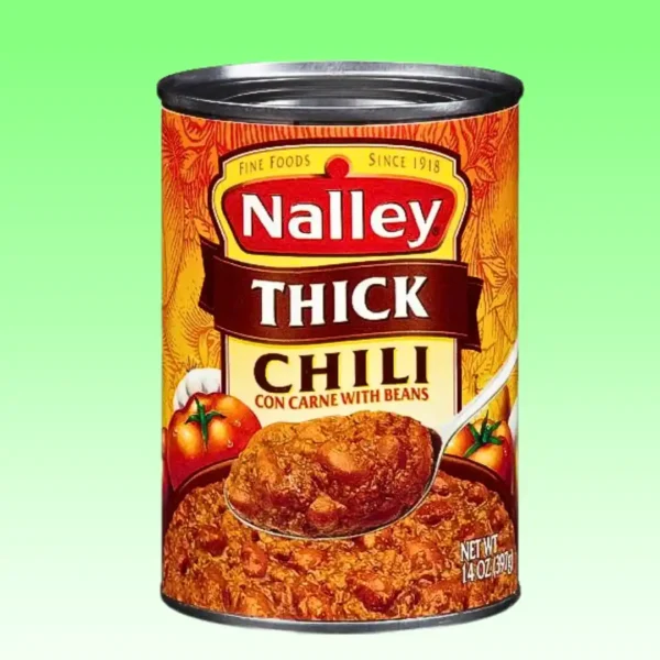 Nalley Thick Chili Con Carne with Beans, 14-ounce Cans (Pack of 6)