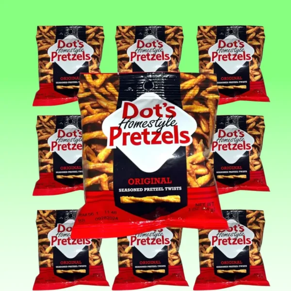 QT Limited Dot's Homestyle Pretzels, Original Seasoned Pretzels Twists