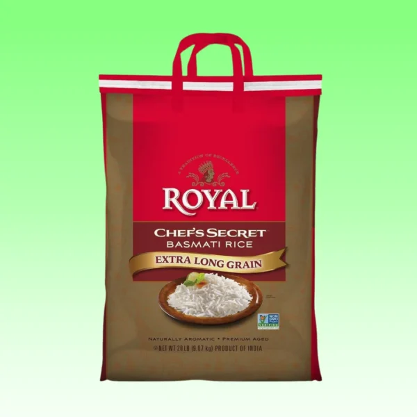 Royal Chef's Secret Extra Long Basmati Rice, 320 Ounce