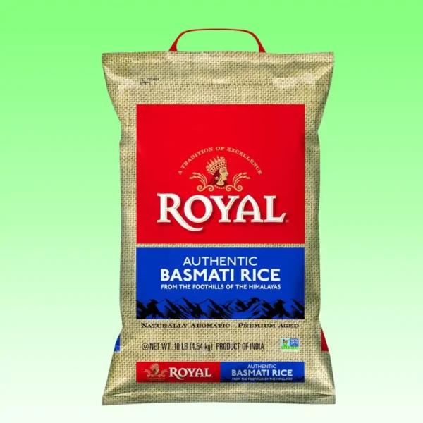 Royal White Basmati Rice, 10lb