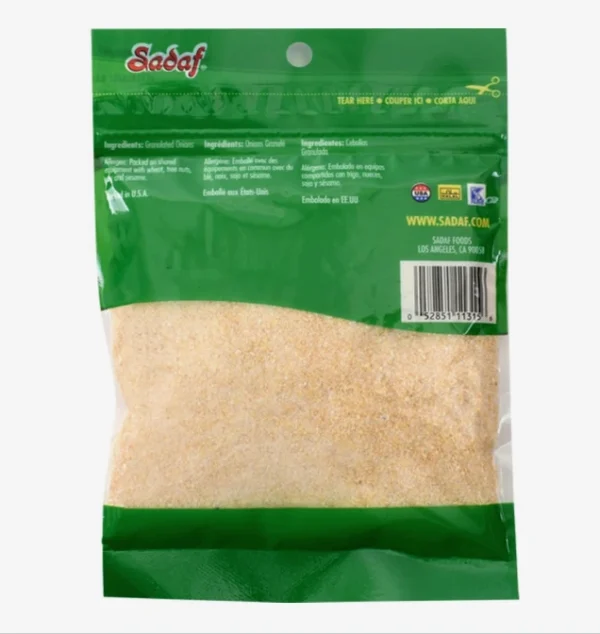 Dried Onion Granulated 4 oz (113g) - Image 2