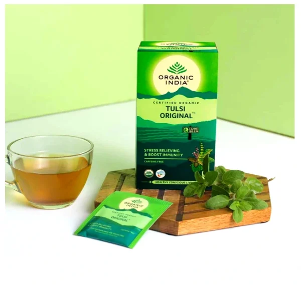 Organic India Tulsi Herbal Tea 25 Teabags