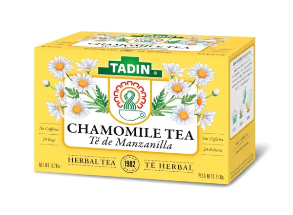 Tadin Chamomile Herbal Tea (Manzanilla), 24 Teabags