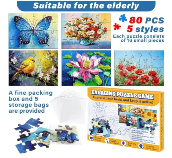 Wooden Piece Jigsaw Puzzles