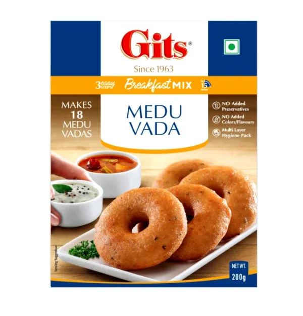 Medu Vada Breakfast Mix, 18 per Pack